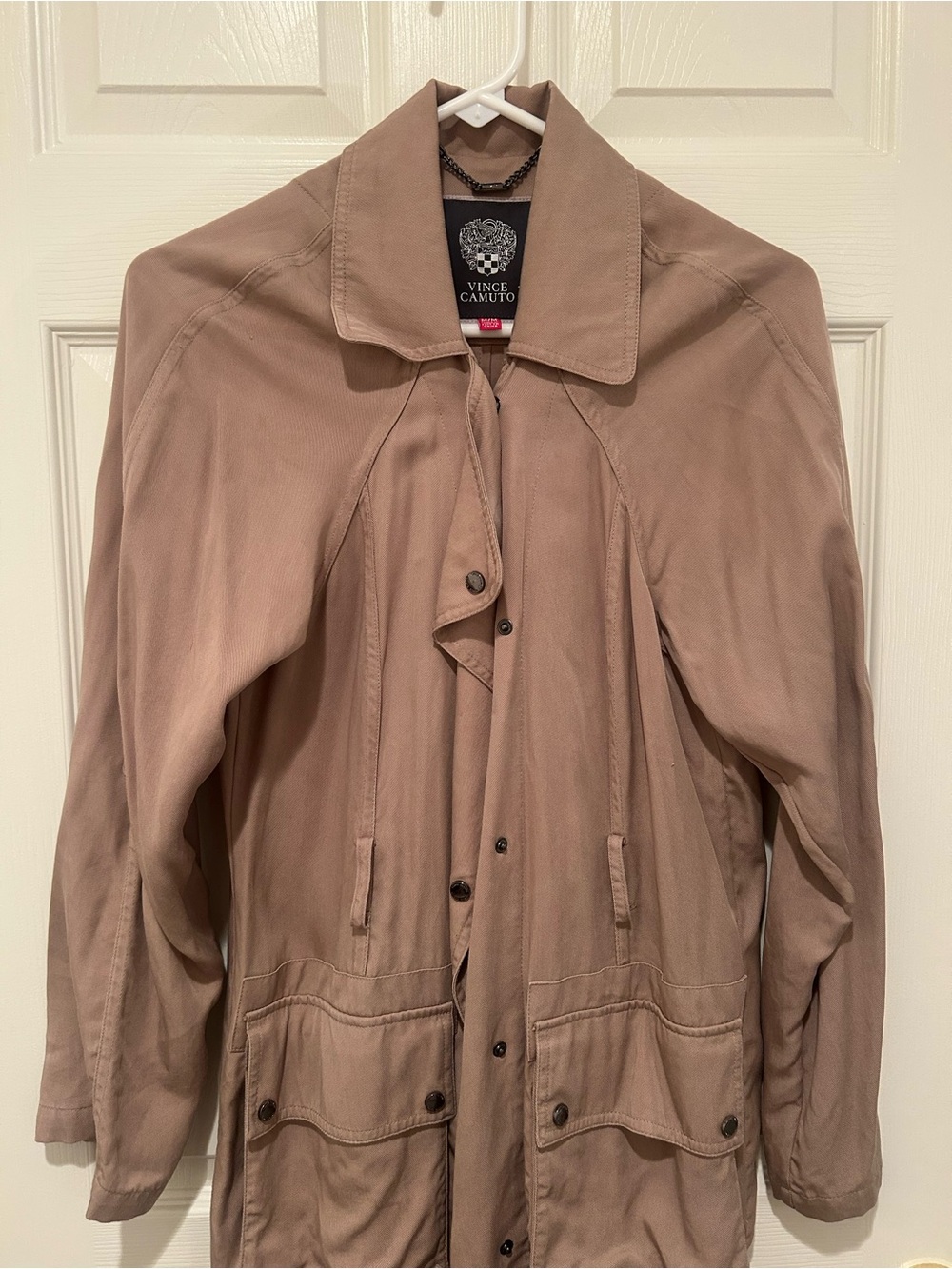 Vince Camuto Taupe Utility Jacket